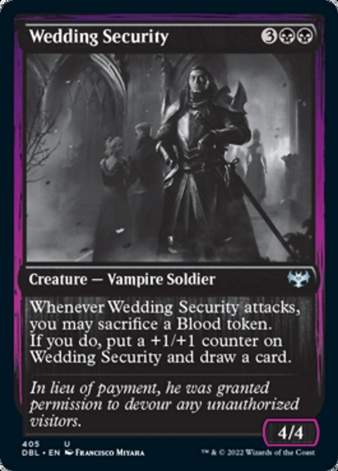 Wedding Security [#405] (DBL-U)