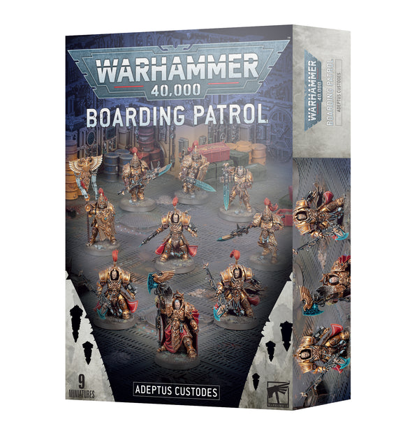 40K: Adeptus Custodes - Boarding Patrol (9 Miniatures) (OOP)