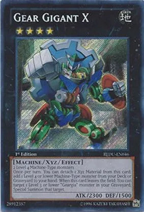 Gear Gigant X (REDU-EN046) Secret Rare