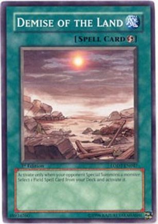 Demise of The Land (LODT-EN047) 1st Edition