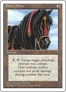 Ebony Horse (4ED-R)