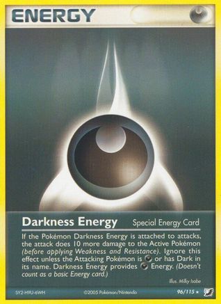 Darkness Energy (UF 96/115) Rare -Near Mint Reverse Holofoil