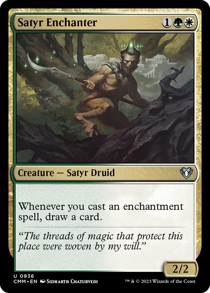 Satyr Enchanter [#0936 Reprints] (CMM-U)