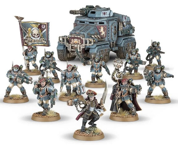 40K: Astra Militarum - Militarum Tempestus: Start Collecting! (12 Miniatures) (OOP)