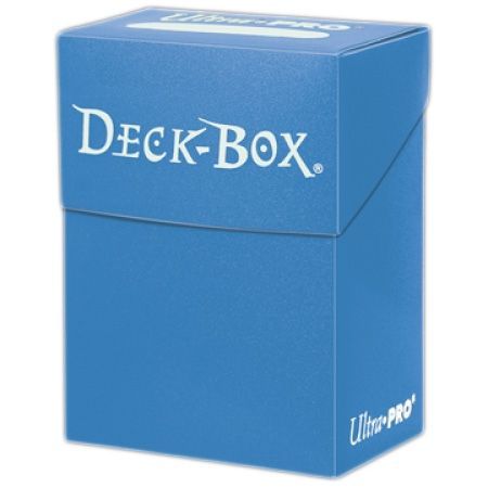 Ultra-PRO: Solid Deck Box -  Light Blue