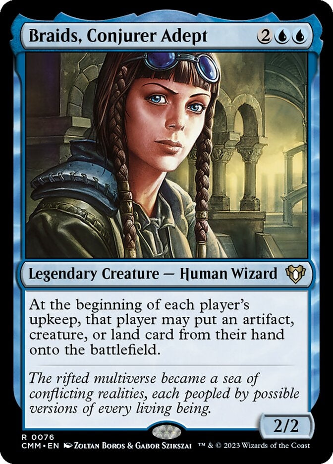 Braids, Conjurer Adept [#0076] (CMM-R)