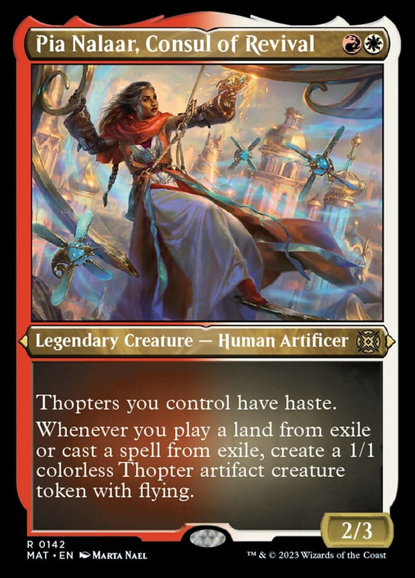 Pia Nalaar, Consul of Revival [#0142 Etched Foil] (MAT-R)