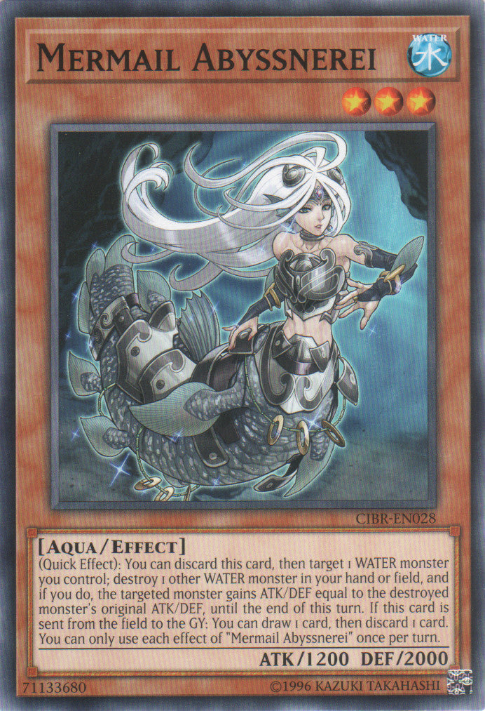 Mermail Abyssnerei (CIBR-EN028) Common - Near Mint Unlimited