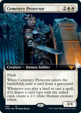 Cemetery Protector [#347 Extended Art] (VOW-M)