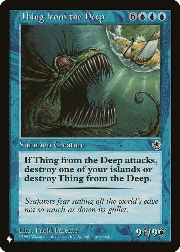 Thing from the Deep (POR-R-LIST)