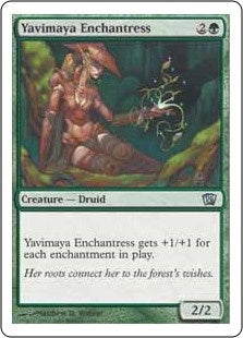 Yavimaya Enchantress (8ED-U)