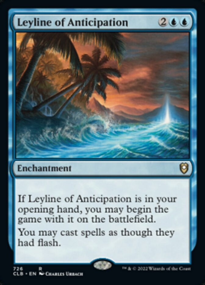 Leyline of Anticipation [#726 Commander Decks] (CLB-R)