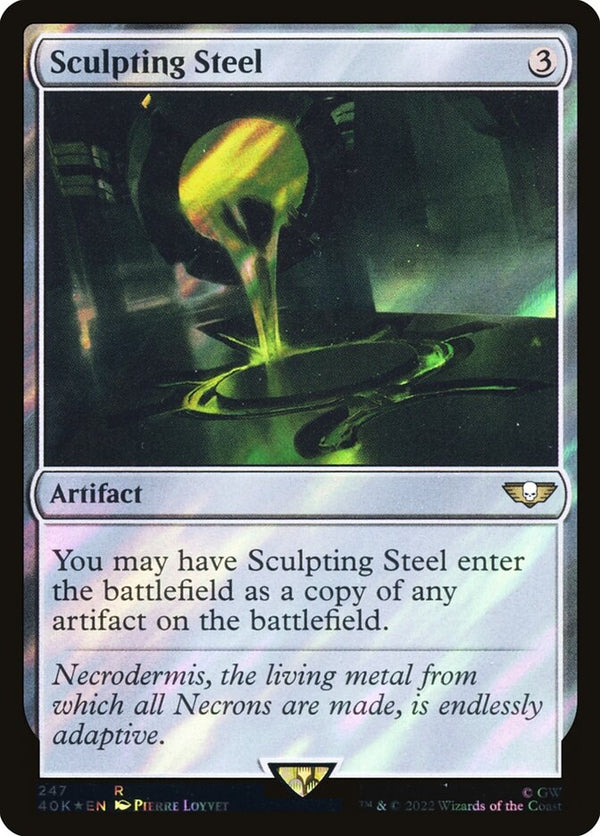 Sculpting Steel [#247 Surge Foil] (40K-R-FOIL)