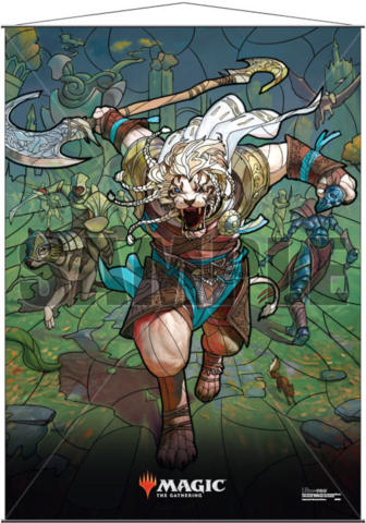 Ultra-PRO: Wall Scroll - MTG: Stained Glass Ajani