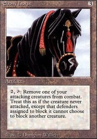 Ebony Horse (3ED-R)