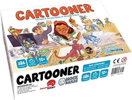 Cartooner: The Fast & Furious Game of Drawing Comics