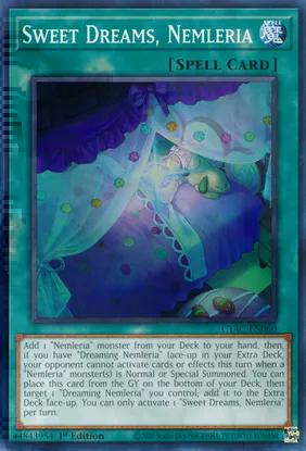 Sweet Dreams, Nemleria (CYAC-EN060) Common - Near Mint 1st Edition