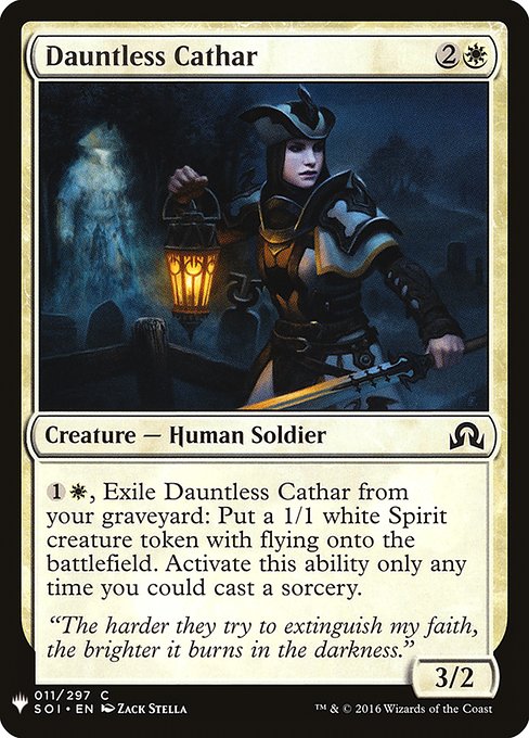 Dauntless Cathar [Mystery Booster #0069] (SOI-C)