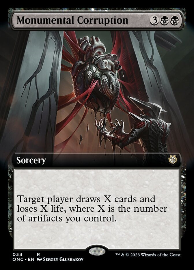 Monumental Corruption [#034 Extended Art] (ONC-R)