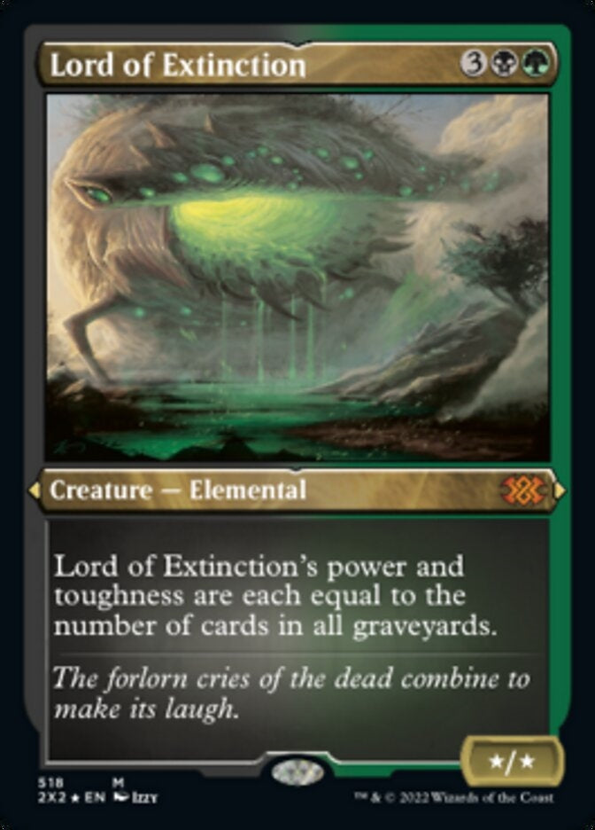 Lord of Extinction [#518 Etched Foil] (2X2-M)