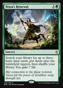 Nissa's Renewal (BFZ-R)