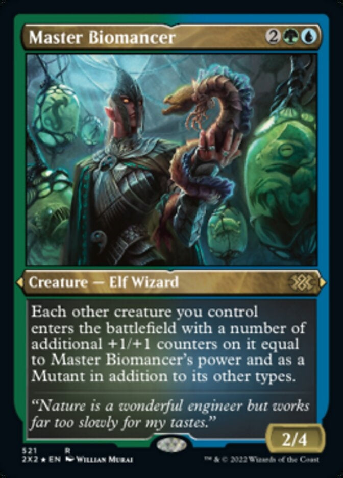 Master Biomancer [#521 Etched Foil] (2X2-R)