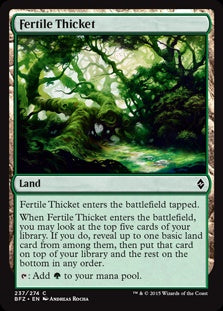 Fertile Thicket (BFZ-C)