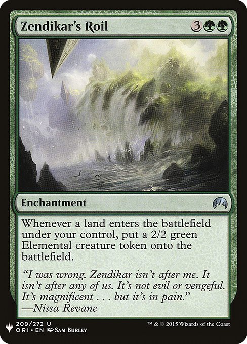 Zendikar's Roil [Mystery Booster #1382] (ORI-U)