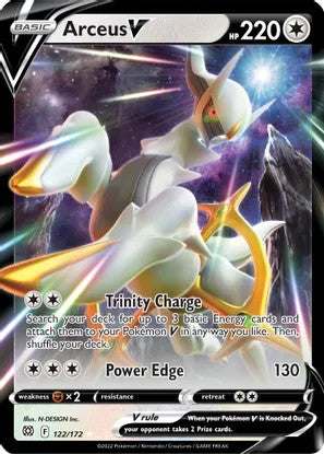 Arceus V - 122/172 (SWSH09) Ultra Rare - Near Mint Holofoil