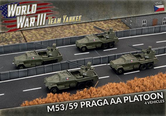 Flames of War: Team Yankee WW3: Czech (TWBX04) - M53/59 Praga AA Platoon (x4) (04.30.22)