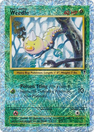 Weedle (LC 099/110) Common - Near Mint Reverse Holofoil