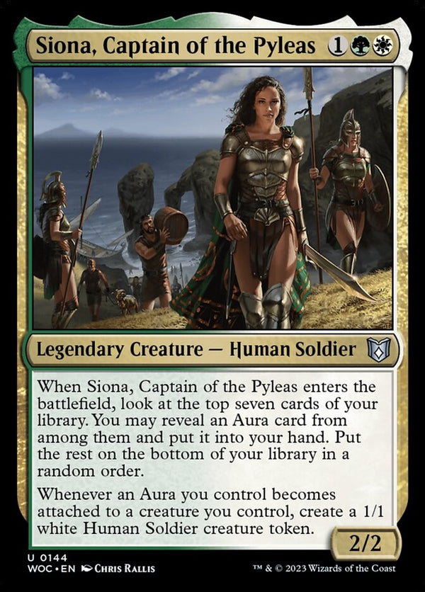 Siona, Captain of the Pyleas [#0144 Reprints] (WOC-U)