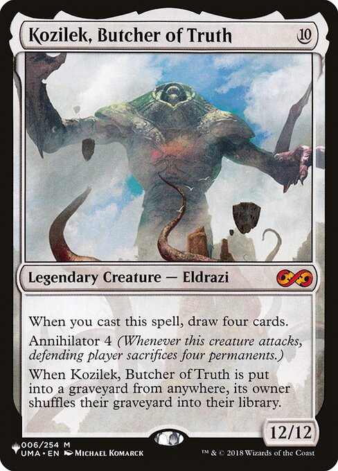 Kozilek, Butcher of Truth (UMA-M-LIST)