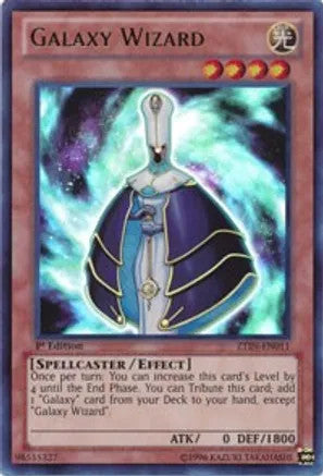 Galaxy Wizard (ZTIN-EN011) Ultra Rare - Near Mint 1st Edition