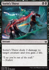 Sorin's Thirst (WAR-C)