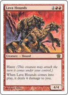 Lava Hounds (8ED-R)