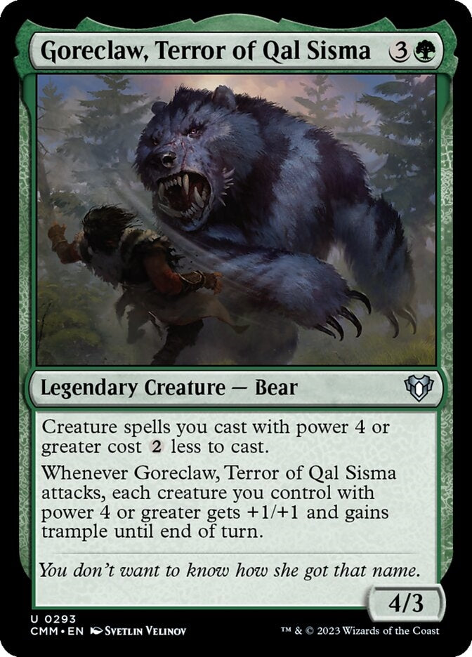 Goreclaw, Terror of Qal Sisma [#0293] (CMM-U)