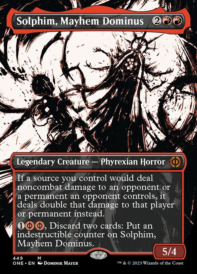 Solphim, Mayhem Dominus [#449 Compleat FOIL] (ONE-M)