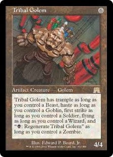 Tribal Golem (ONS-R)