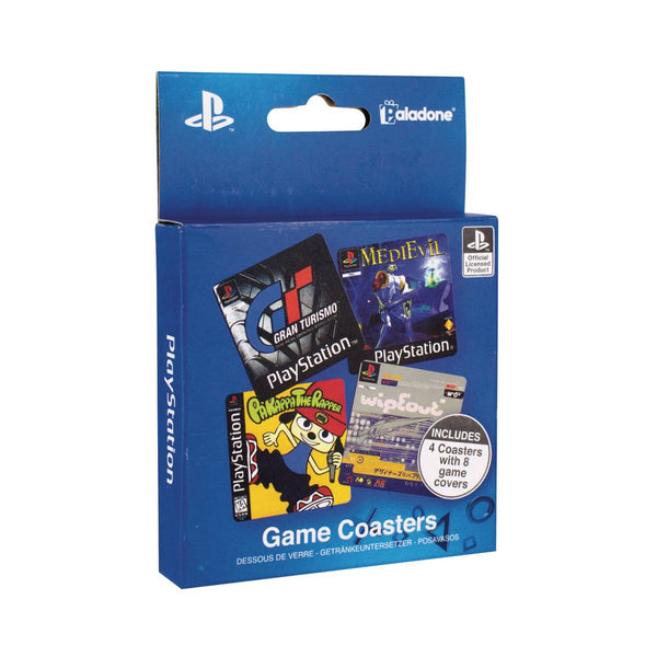 PLAYSTATION GAME COASTERS 4PK