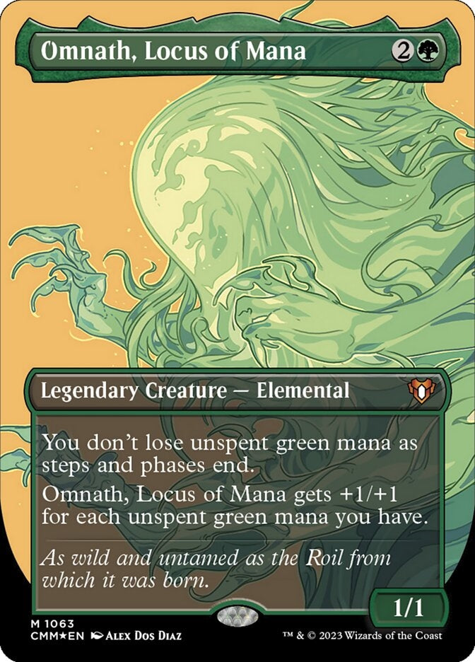 Omnath, Locus of Mana [#1063 Textured Foil] (CMM-M)