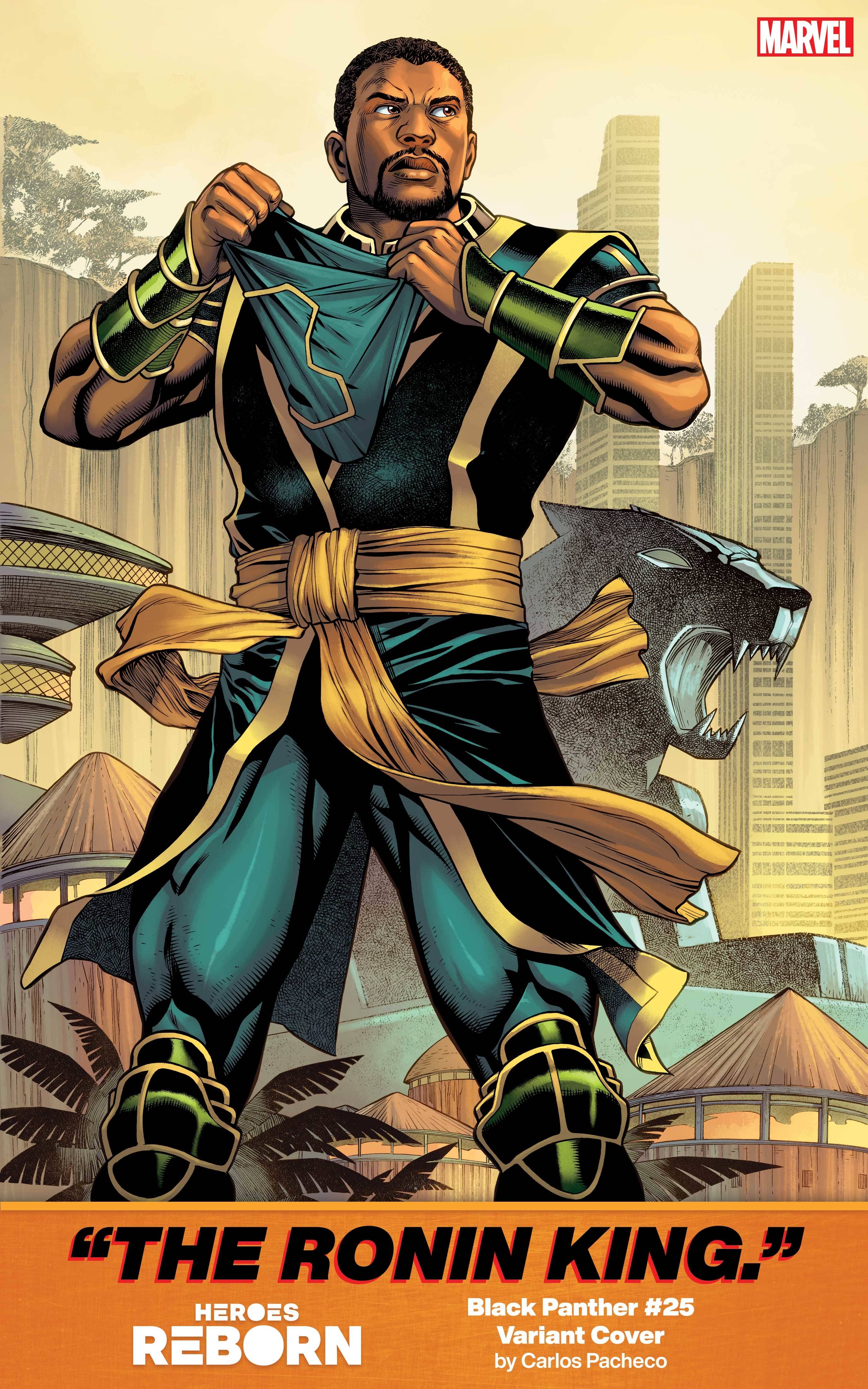 BLACK PANTHER #25 REBORN VAR