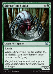 Stingerfling Spider (C15-U)