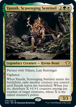 Yannik, Scavenging Sentinel (C20-M)